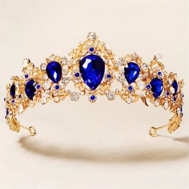 Tiara Lorena - Goud/Blauw