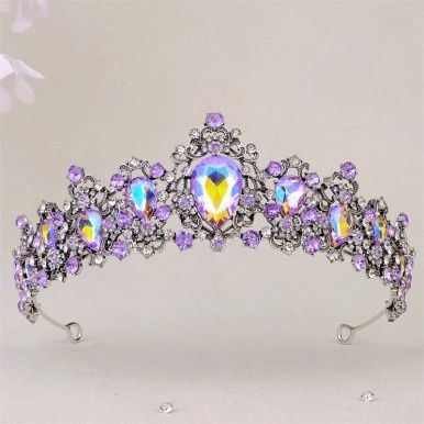 Tiara Lorena - Zilver/Lila