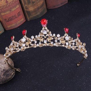 Tiara Elaine - Goud/Rood