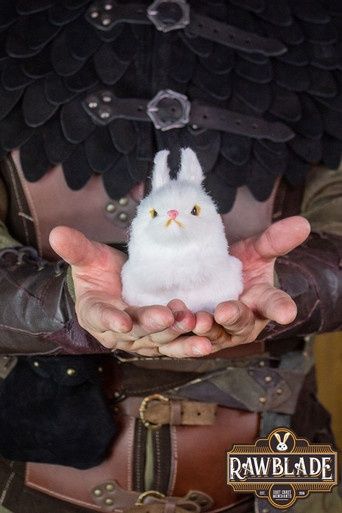 Huisdiertasje met Pluchen Konijn - Zwart