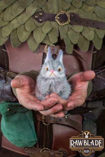 Huisdiertasje met Pluchen Konijn - Groen