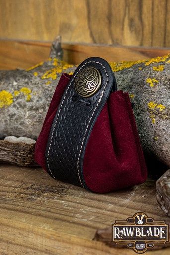 Wanderer Buidel Groot  - Rood Splitleer