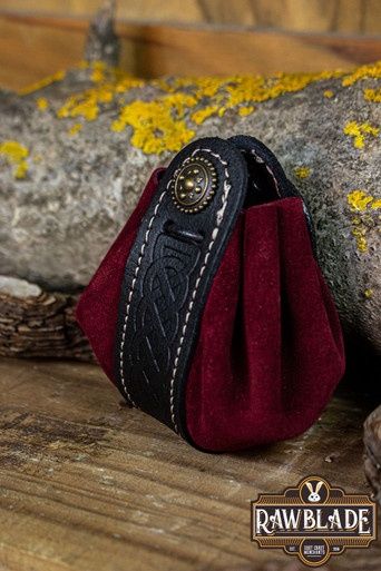 Wanderer Buidel Klein - Rood Splitleer