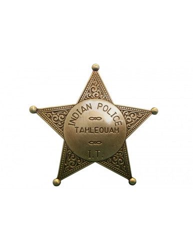 Indian Police Tahleouah Ster Badge