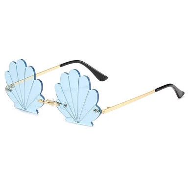 Schelp Zonnebril - Blauw