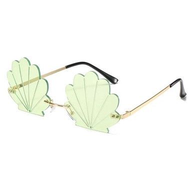 Schelp Zonnebril - Groen