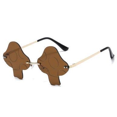 Paddestoel Zonnebril - Bruin