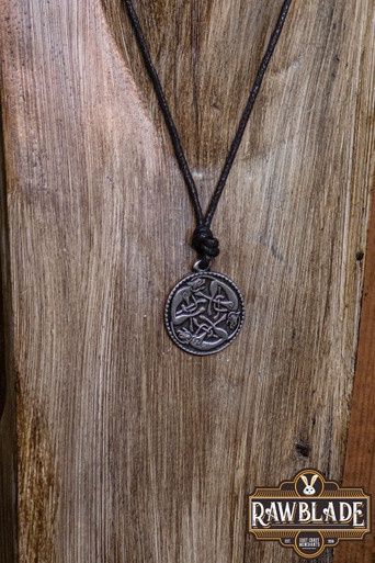 Keltische Wilde Jacht Amulet - Zilver