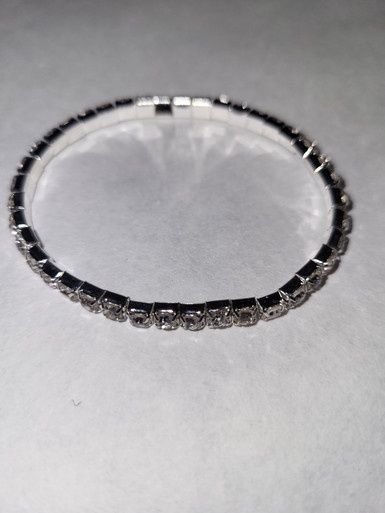 Polsband met Strass Steentjes