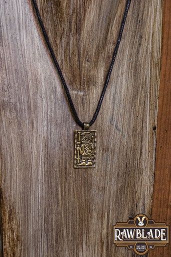 Viking Krijger Hanger - Goud