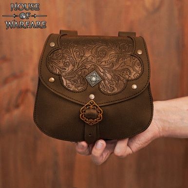 Middeleeuwse Fantasie Ranger Riemtas - Bruin