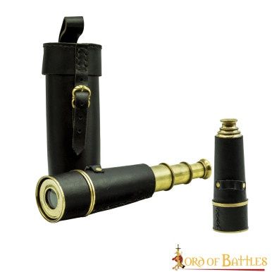 Piraten Spionnentelescoop met Leren Houder Steampunk Cosplay Outfits