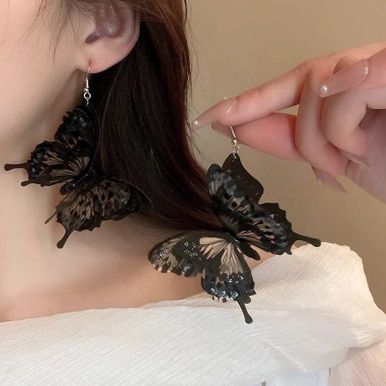 Nachtvlinder Elegance Oorbellen