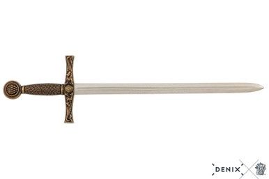 Excalibur Zwaard (Briefopener) - Goud