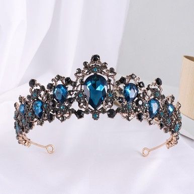 Tiara Lorena - Zwart/Licht Blauw