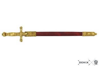 Napoleons Zwaard met Schede (Briefopener) - Goud