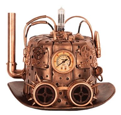 Hoge Hoed Steampunk Schoorsteen