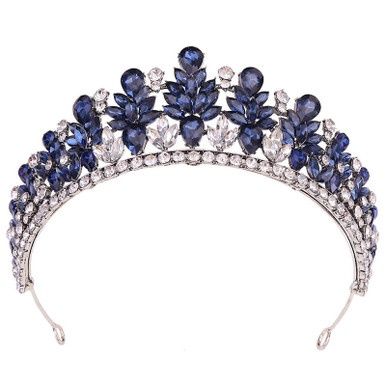 Tiara Yasuko - Zilver/Blauw