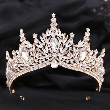 Tiara Amélie - Goud/Wit