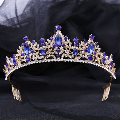 Tiara Lillian - Goud/Blauw