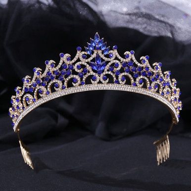 Tiara Emma - Goud/Blauw