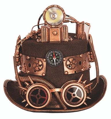 Hoge Hoed Steampunk Lamp