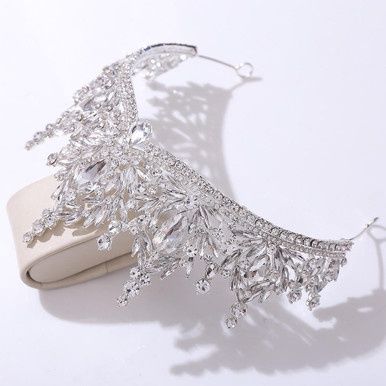 Tiara Amélie - Zilver/Wit