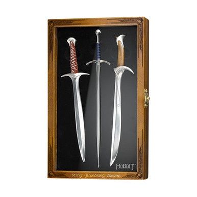 Brievenopener - Set van Drie - Sting - Gandalf - Thorin