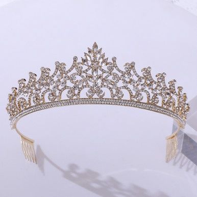 Tiara Emma - Goud/Wit