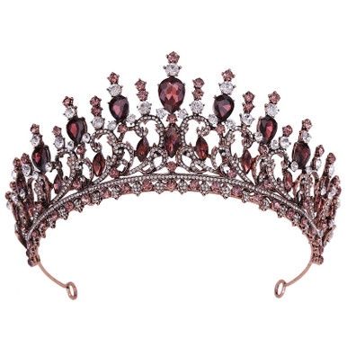 Tiara Clotilde - Rose/Rood