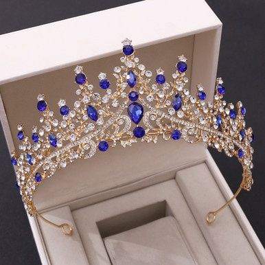 Tiara Juana - Goud/Blauw