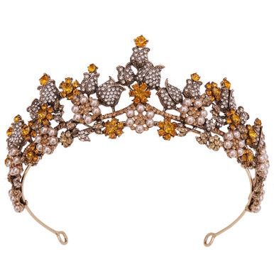 Tiara Haera - Antiek Goud/Oranje