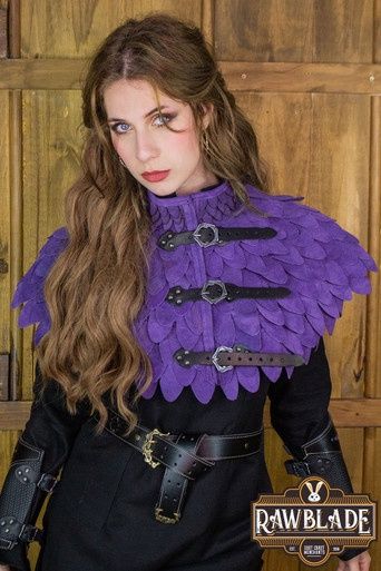 Oria Schubben Gorget - Paars