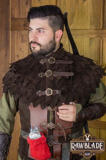 Oria Schubben Gorget - Bruin