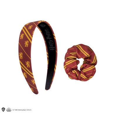 Haar Accessoires Set - Diadeem en Scrunchie - Griffoendor