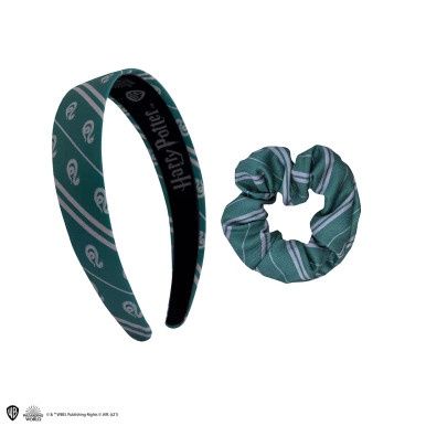 Haar Accessoires Set - Diadeem en Scrunchie - Zwadderich