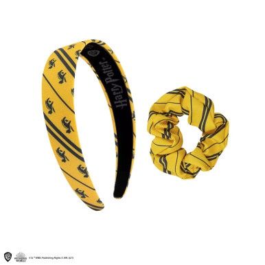 Haar Accessoires Set - Diadeem en Scrunchie - Huffelpuf