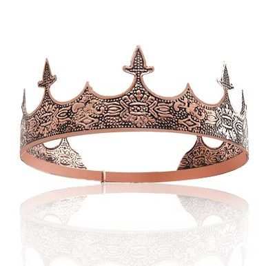 Metalen Koning Kroon - Koper