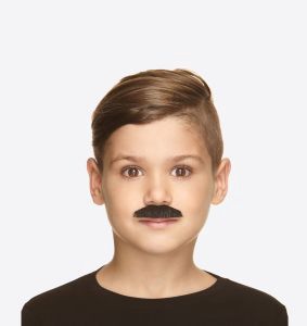 Snor Kinderen Chevron Zwart