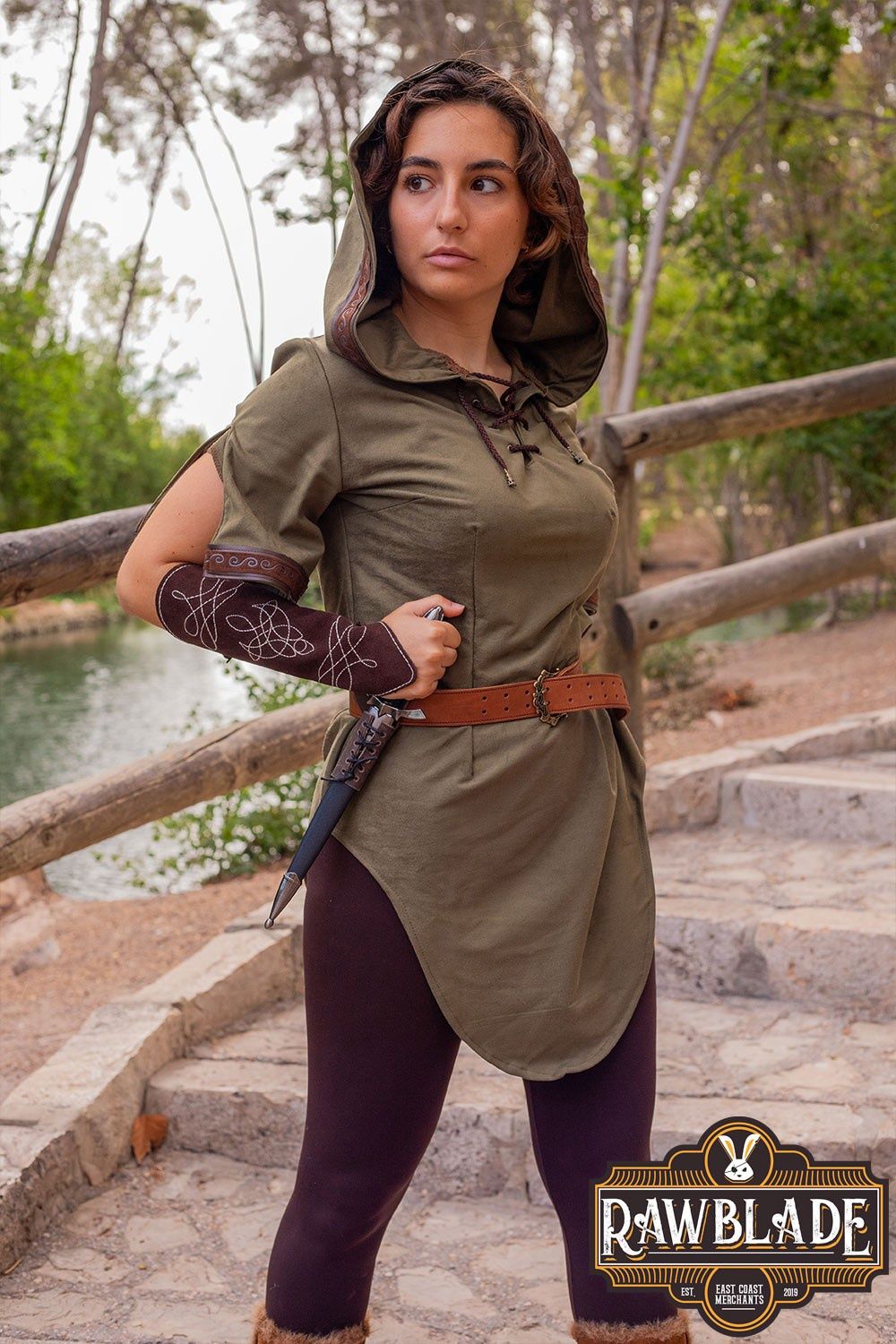 Briannan Ranger Tuniek Suede - Groen