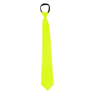Stropdas Fluo Geel