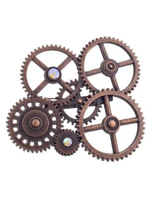 Broche steampunk