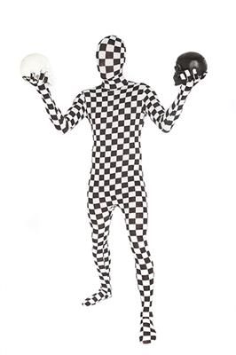 Bw check morphsuit