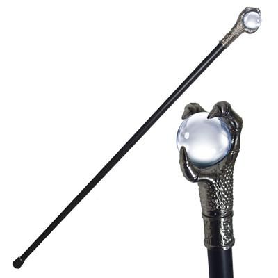 Wandelstok met Magische Glazen Bal