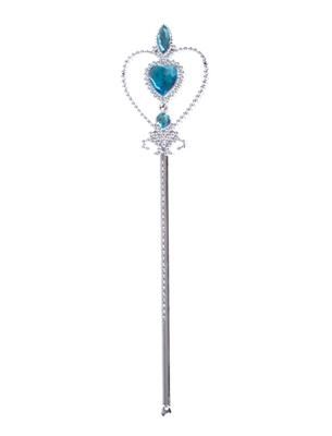 Feestok blauwe stenen