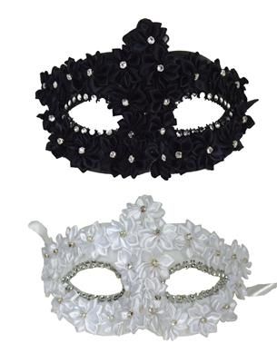 Oogmasker Zwart-Wit