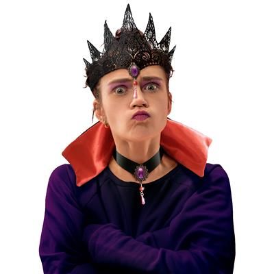 Evil Queen set kroon - kraag - choker