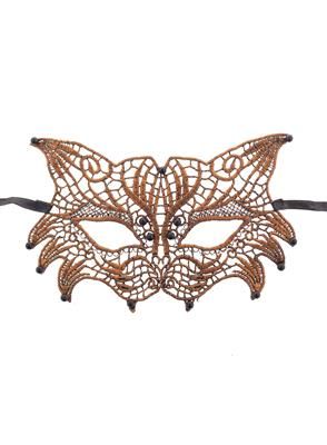 Oogmasker steampunk brons