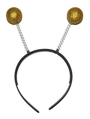 Diadeem Bij - Gouden Bollen