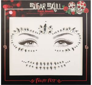 Face Jewels Sugar Skull